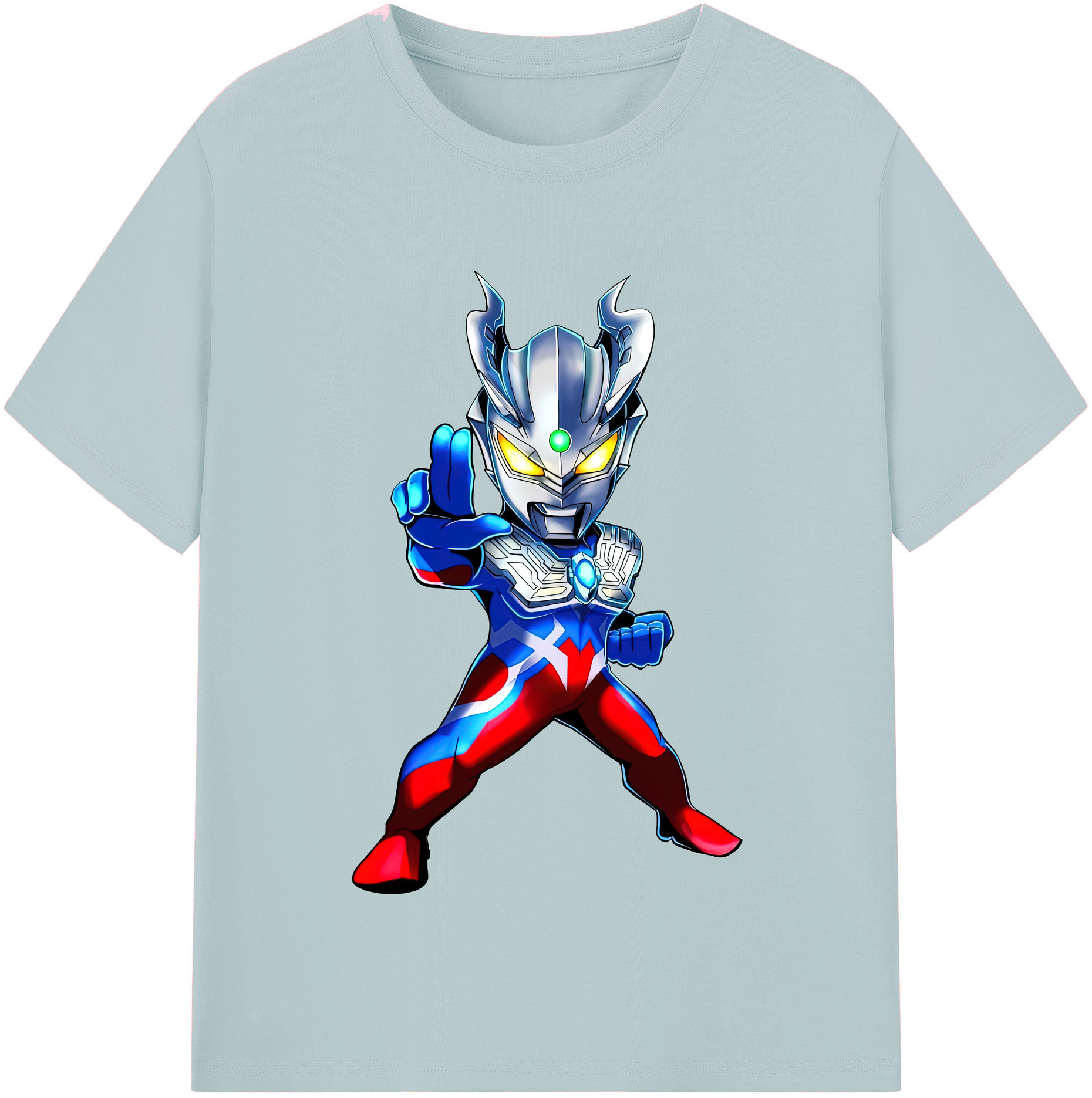 （画像用） ウルトラマン Ultraman 綿100％半袖Tシャツ（フロントプリント）